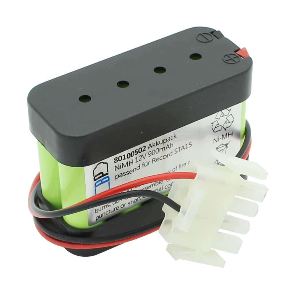 Zeige Details für Akku für Türsteuerung NiMH 12V 900mAh passend für Record STA15 Bild von Akku für Türsteuerung NiMH 12V 900mAh passend für Record STA15