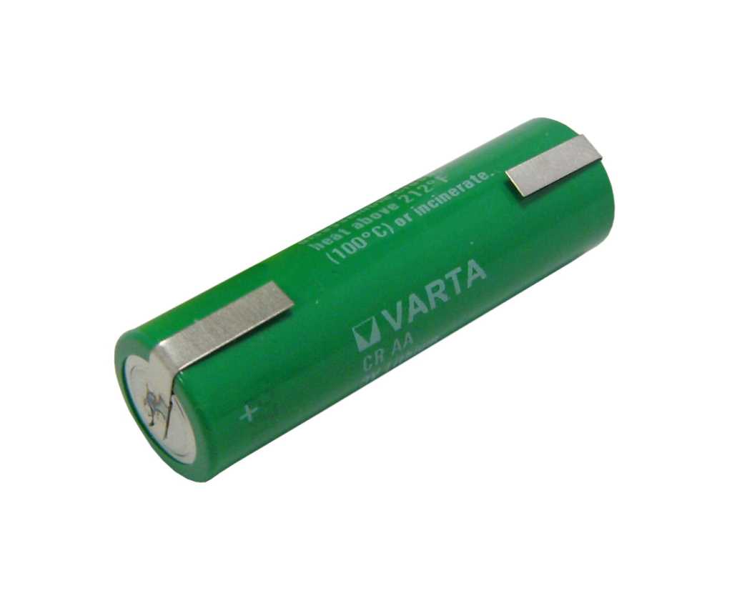 Zeige Details für Varta 6117 CR AA Mignon 3V mit Lötfahne U-Form Bild von Varta 6117 CR AA Mignon 3V mit Lötfahne U-Form