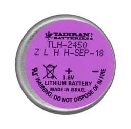 Zeige Details für Tadiran Lithium TLH-2450/P 3,6V 1/10C 3,6V Bild von Tadiran Lithium TLH-2450/P 3,6V 1/10C 3,6V