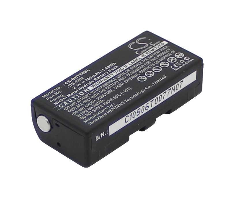 Zeige Details für Scannerakku NiMH 2,4V 700mAh ersetzt Denso DS-60M Bild von Scannerakku NiMH 2,4V 700mAh ersetzt Denso DS-60M
