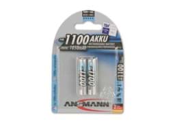 Zeige Details für Ansmann NiMH-Akku Typ 1100 Micro 1050mAh 5035222 2er Blister Bild von Ansmann NiMH-Akku Typ 1100 Micro 1050mAh 5035222 2er Blister