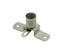 Zeige Details für Fassung E5,5 mit Befestigungslasche und Lötfahne Bild von Fassung E5,5 mit Befestigungslasche und Lötfahne