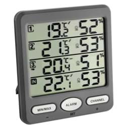 Zeige Details für „Klima-Monitor ” Funk-Thermo-Hygrometer  30.3054.10 Bild von „Klima-Monitor ” Funk-Thermo-Hygrometer  30.3054.10