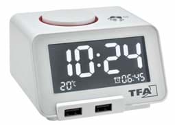 Zeige Details für "Hometime" Digitalwecker mit USB Ladefunktion 60.2017.02 Bild von "Hometime" Digitalwecker mit USB Ladefunktion 60.2017.02