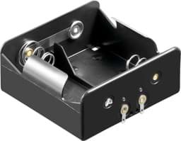 Zeige Details für Batteriehalter für 2x Mono mit Lötanschluß Bild von Batteriehalter für 2x Mono mit Lötanschluß