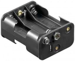 Zeige Details für Batteriehalter für 6x Mignon mit Druckknopf Bild von Batteriehalter für 6x Mignon mit Druckknopf