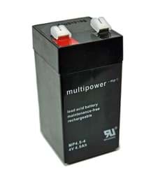 Zeige Details für Multipower MP4.5-4 4V 4,5Ah Bild von Multipower MP4.5-4 4V 4,5Ah