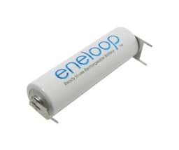 Zeige Details für Panasonic NiMH-Akku HR-3UTGA Eneloop Mignon AA mit Printanschlüssen +-- Bild von Panasonic NiMH-Akku HR-3UTGA Eneloop Mignon AA mit Printanschlüssen +--