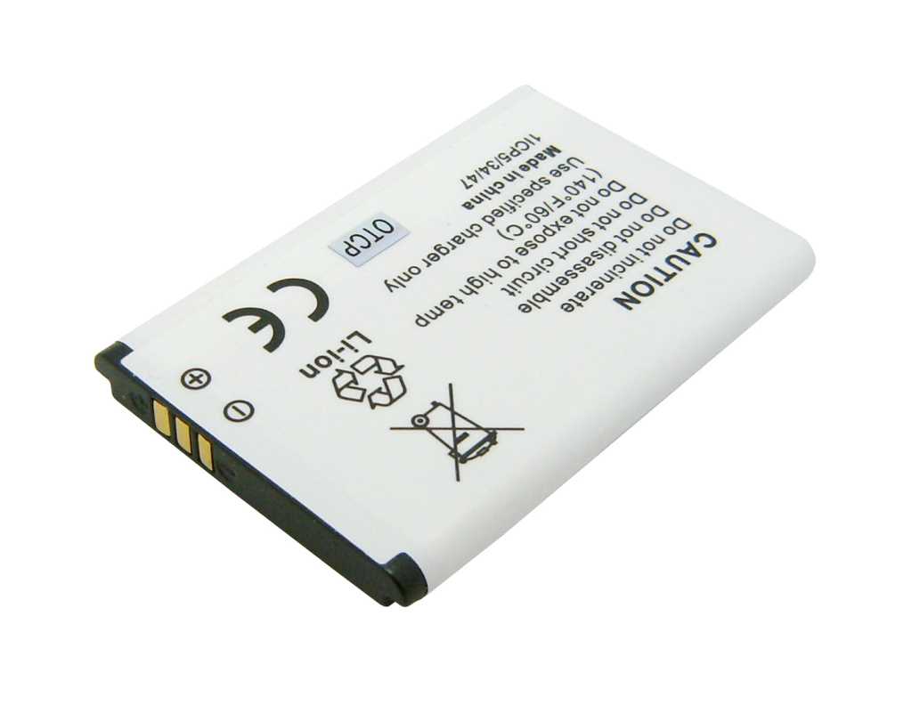 Bild von Handyakku LiIon 3,7V 800mAh ersetzt Samsung GT-E1150