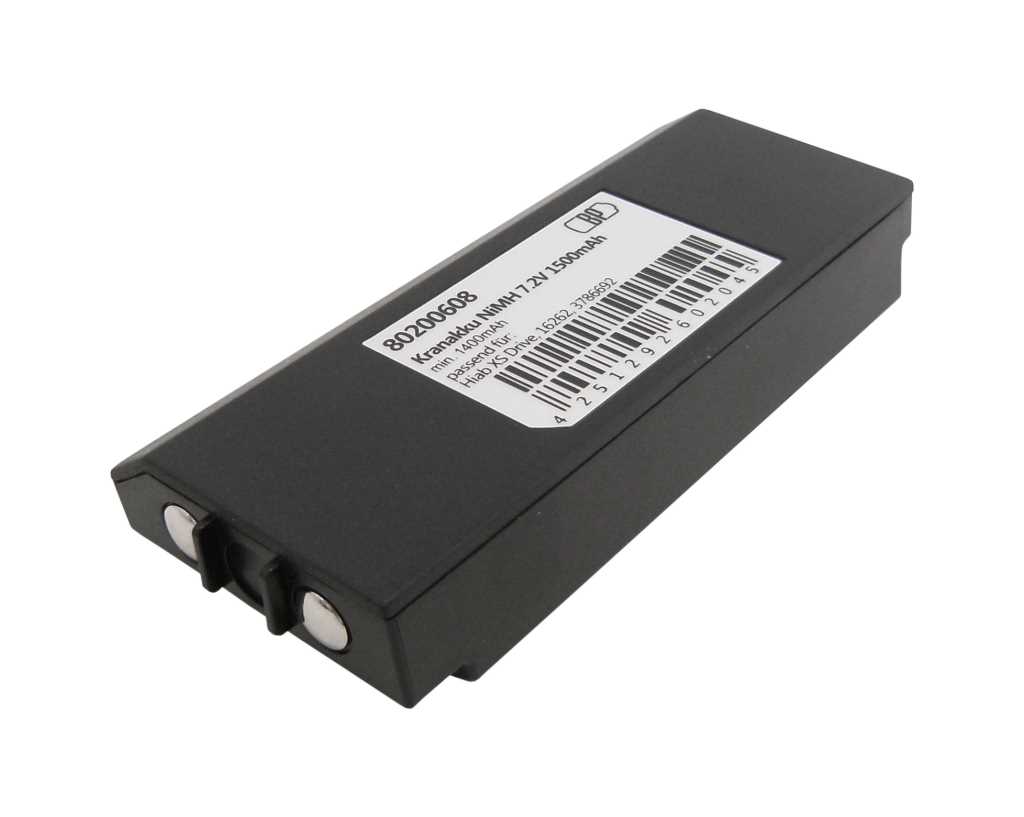 Bild von Kranakku NiMH 7,2V 1500mAh passend für: Hiab XS Drive, 16262, 3786692