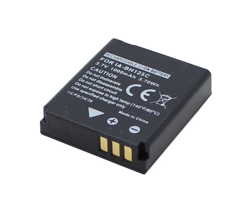 Bild von Digicam-Akku LiIon 3,7V 1000mAh ersetzt Panasonic DMW-BCC12