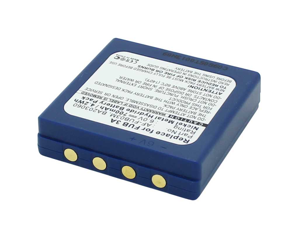 Bild von Kranakku NiMH 6,0V 700mAh passend für HBC Radiomatic Micron 5