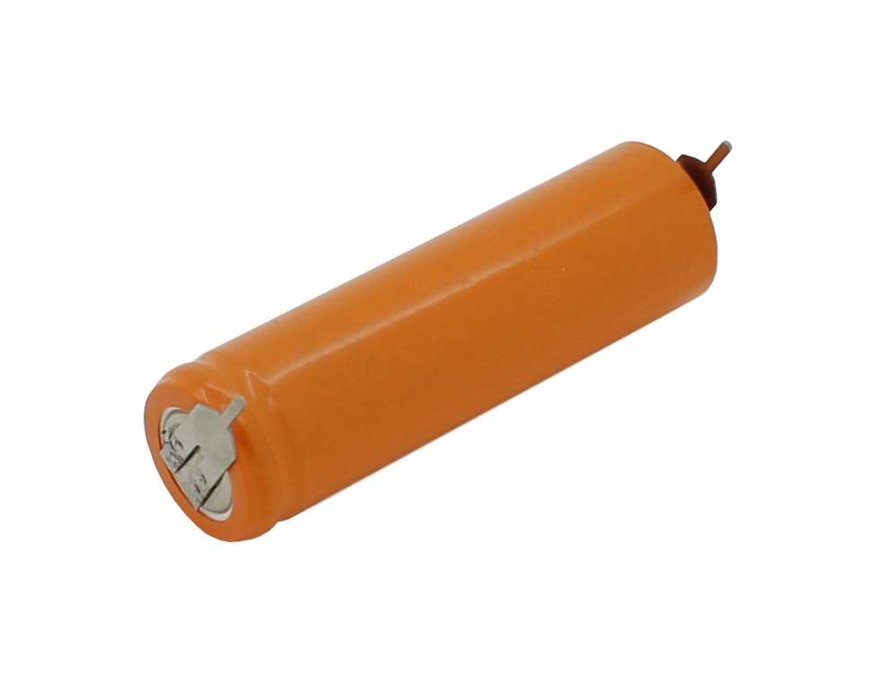 Bild von Panasonic NiMH-Akku HHR-70AA 700mAh mit Printanschluß +-