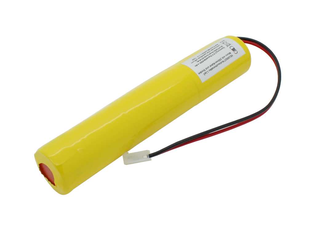 Bild von Notleuchtenakku NiCd 3,6V 4500mAh L1x3 Mono D mit 200mm Kabel einseitig und CGM2-Stecker ersetzt Eaton 3-DGT 4 B