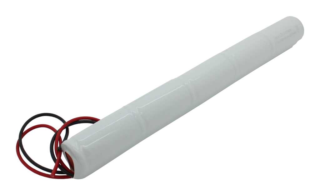 Bild von Notleuchtenakku NiCd 6,0V 4500mAh L1x5 Mono D mit 200mm Kabel einseitig ersetzt Saft 35-D05S20