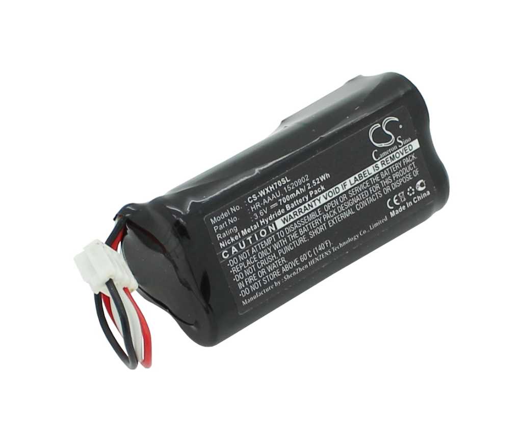 Bild von Rasiererakku NiMH 3,6V 700mAh ersetzt Wella 1520902