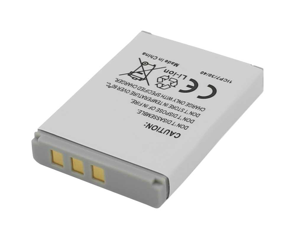 Bild von Digicam-Akku LiIon 3,7V 800mAh passend für BenQ DC E720