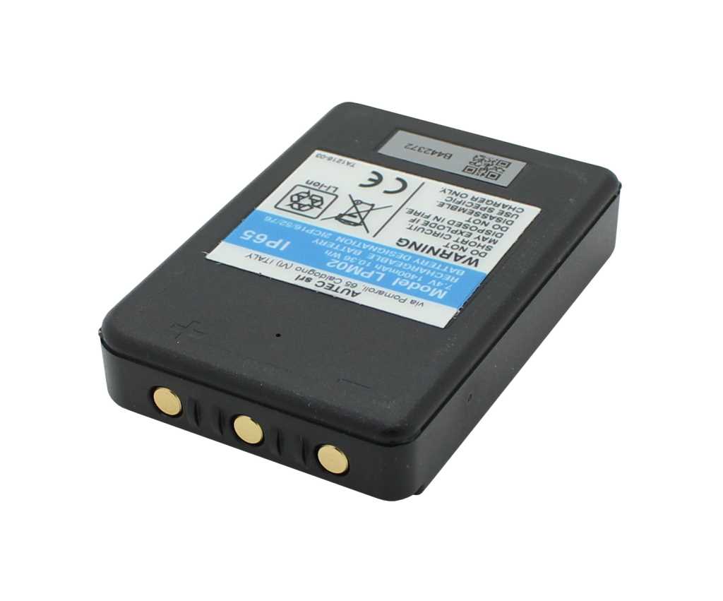 Bild von Original-Kranakku LiIon 7,4V 1400mAh Originalakku Autec LPM02