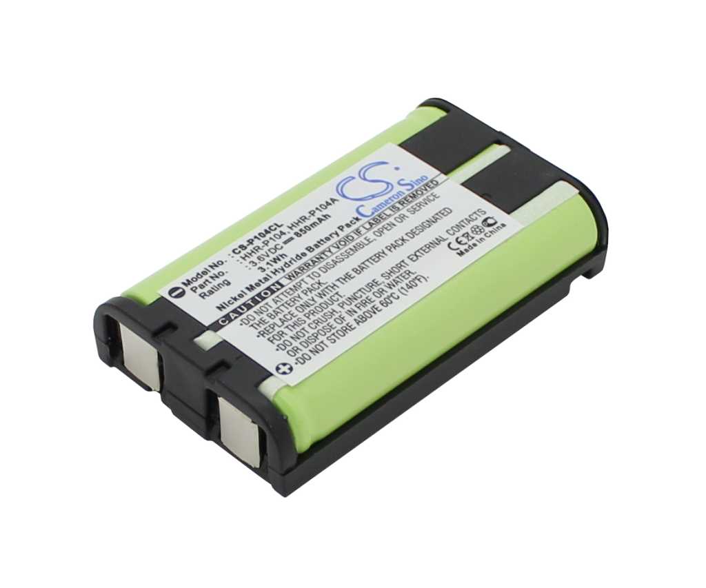 Bild von Telefonakku NiMH 3,6V 850mAh passend für Panasonic KX-TG2303