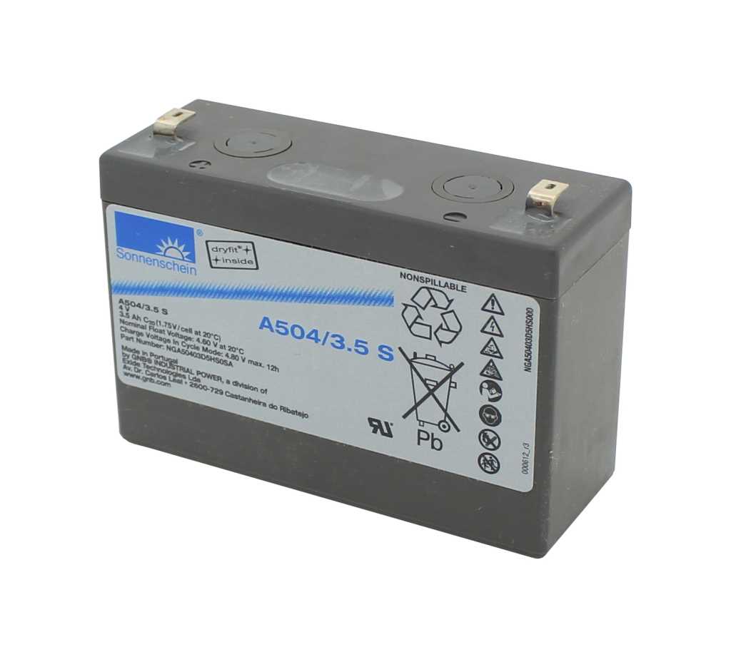 Bild von Ersatzakku für Handleuchte Pb 4,0V 3500mAh ersetzt Eisemann 074550