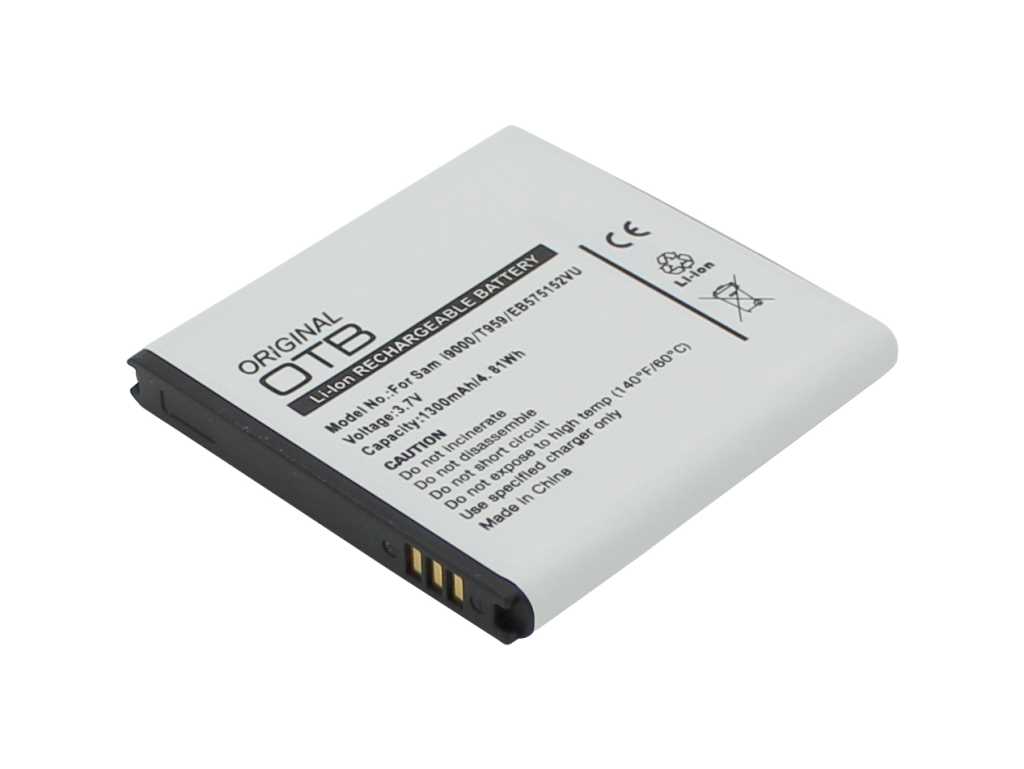 Bild von Handyakku LiIon 3,7V 1300mAh ersetzt Samsung SGH-T959