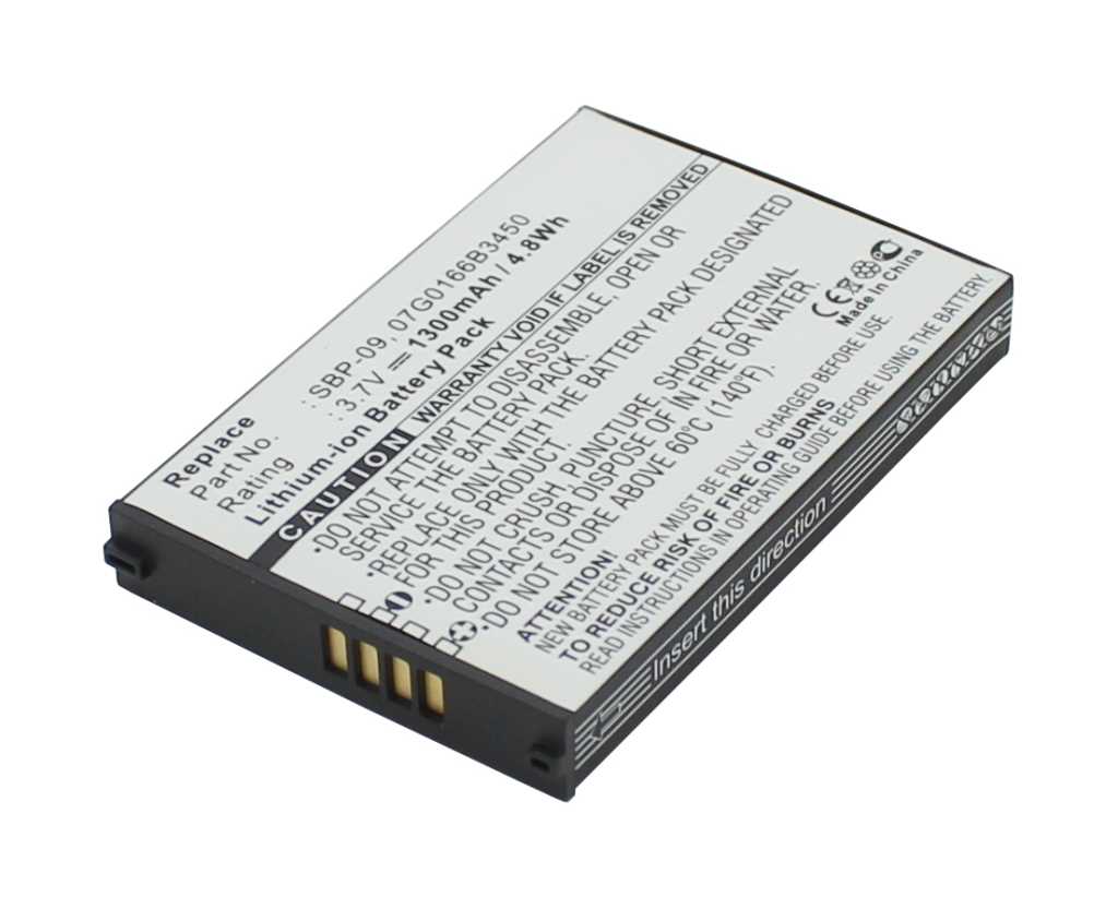 Bild von PDA-Akku LiIon 3,7V 1300mAh ersetzt Asus 07G0166B3450