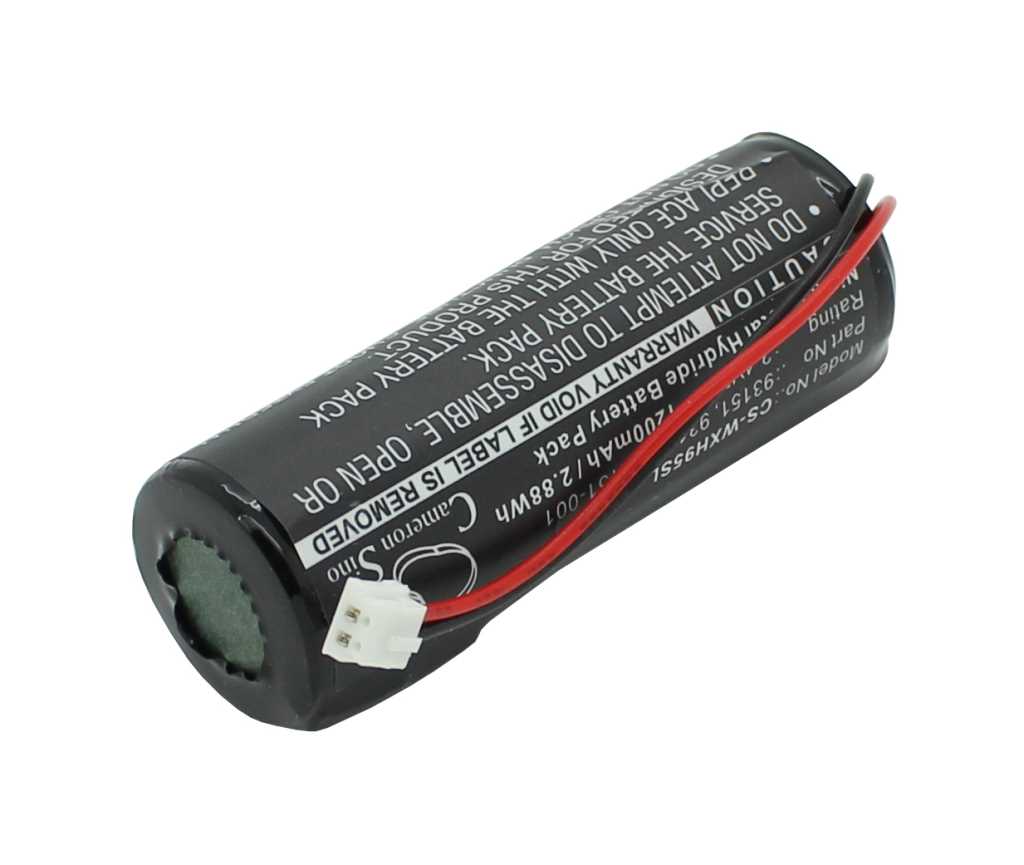 Bild von Rasiererakku NiMH 2,4V 1200mAh ersetzt Wella 93151