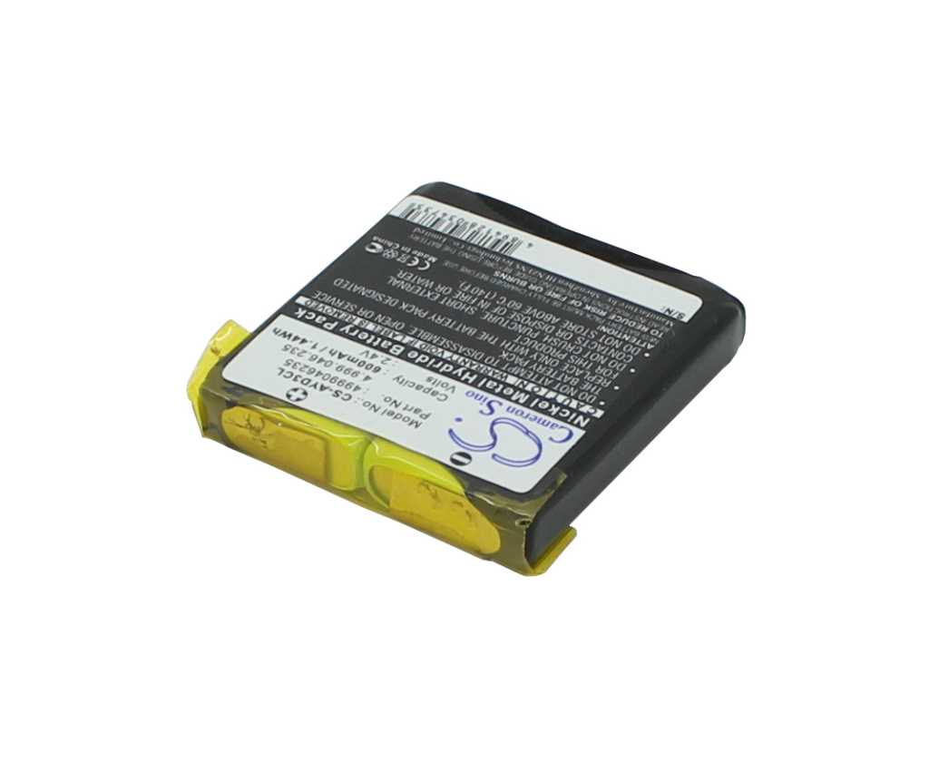 Bild von Telefonakku NiMH 2,4V 600mAh ersetzt AVAYA 4.999.046.235, 4.999.134.298, 4999046235, NTTQ49MAE6