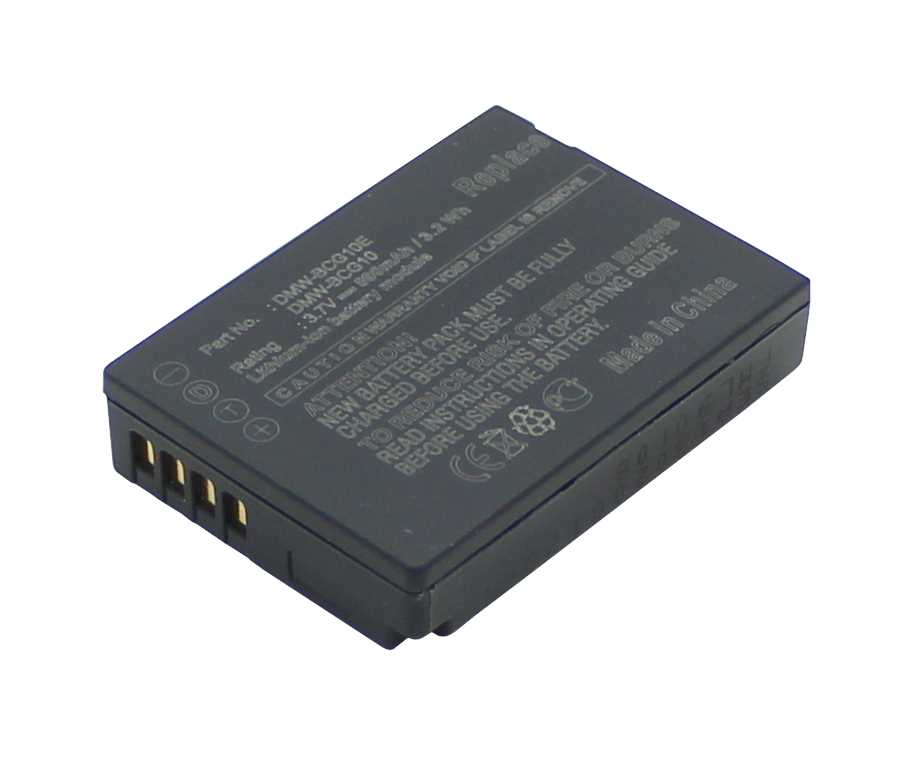 Bild von Digicam-Akku LiIon 3,7V 890mAh ersetzt Panasonic Panasonic DMC-ZX3