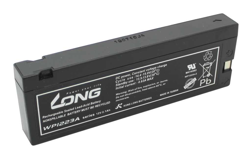 Bild von Kung Long WP1223A 12V 2,1Ah ersetzt LC-SA122R3BG, LC-TA122PU