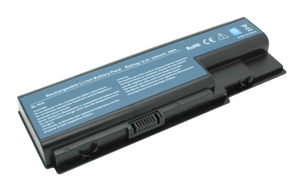 Bild von Laptopakku LiIon 11,1V 5200mAh passend für Acer 5530