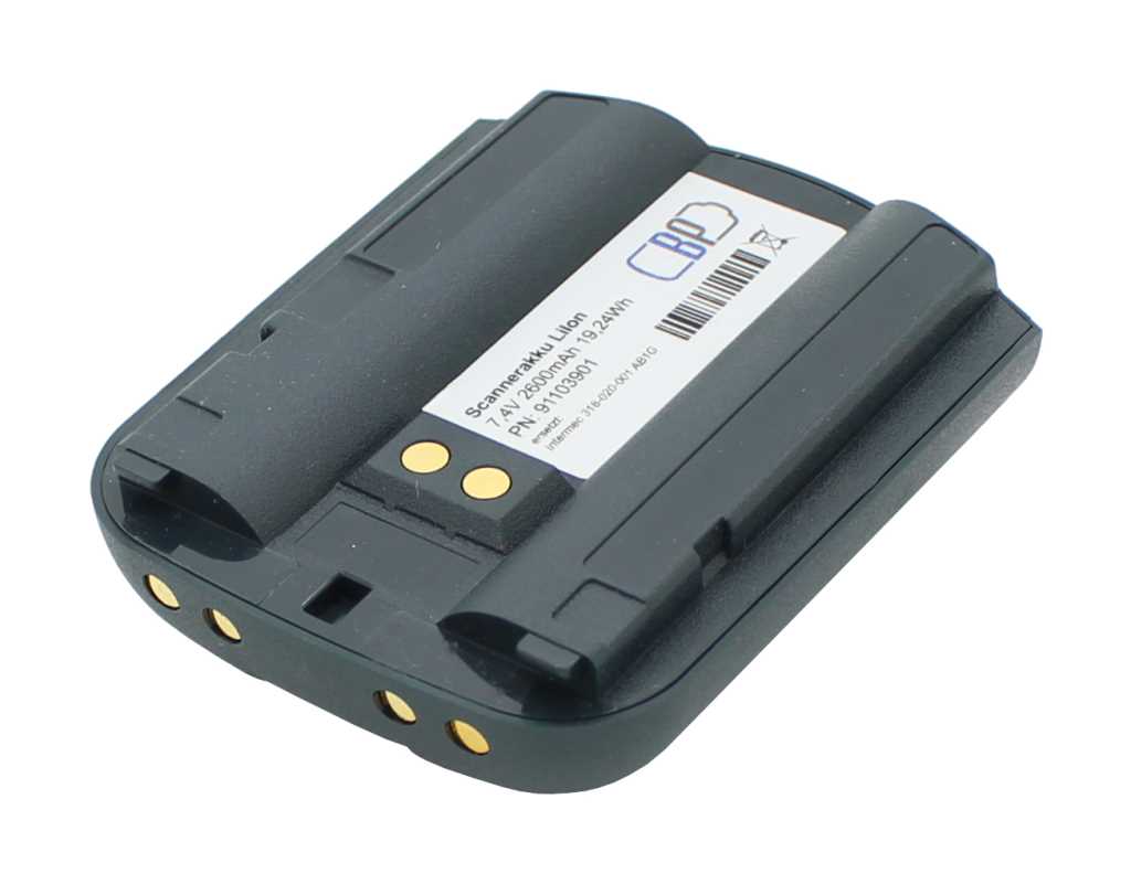 Bild von Scannerakku LiIon 7,4V 2600mAh passend für Norand CK31