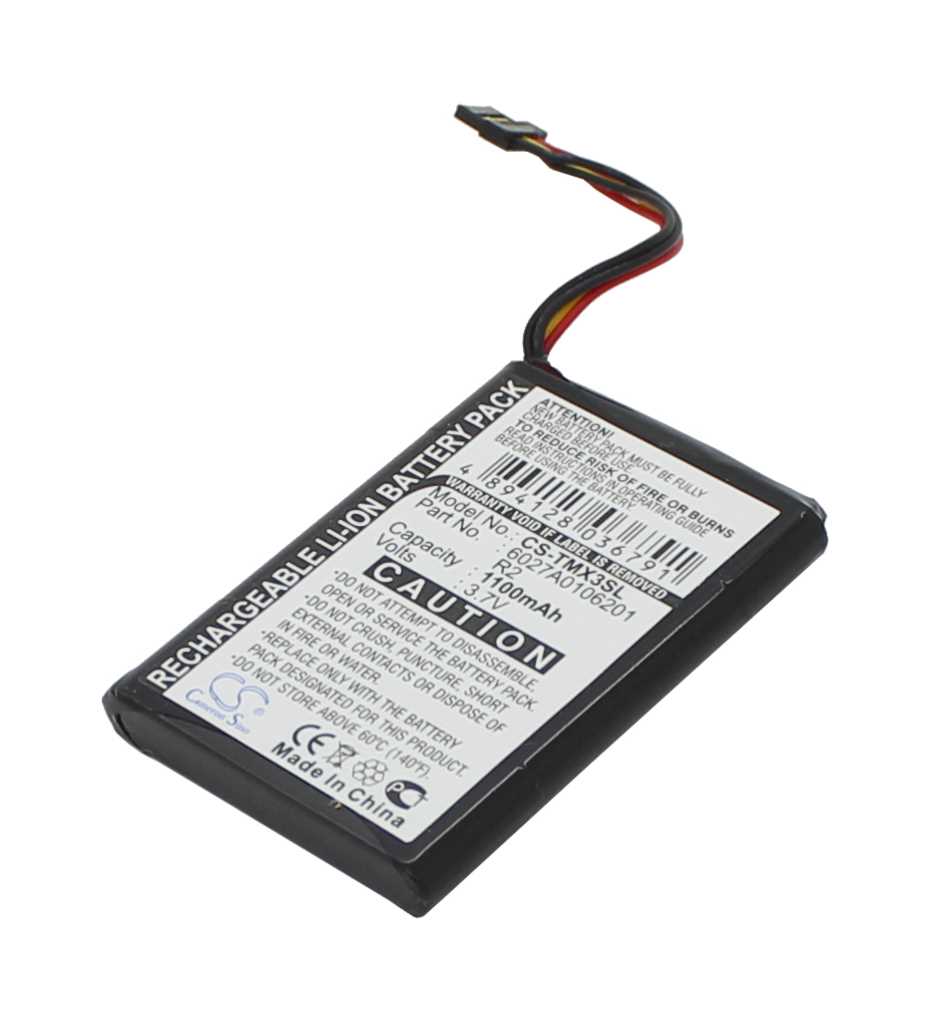 Bild von PDA-Akku LiIon 3,7V 1100mAh passend für TOMTOM Pro 5250