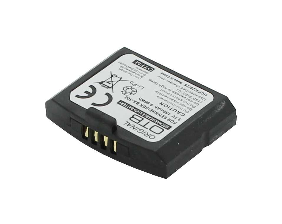 Bild von Headsetakku LiPoly 3,7V 150mAh  passend für Sennheiser RS4200