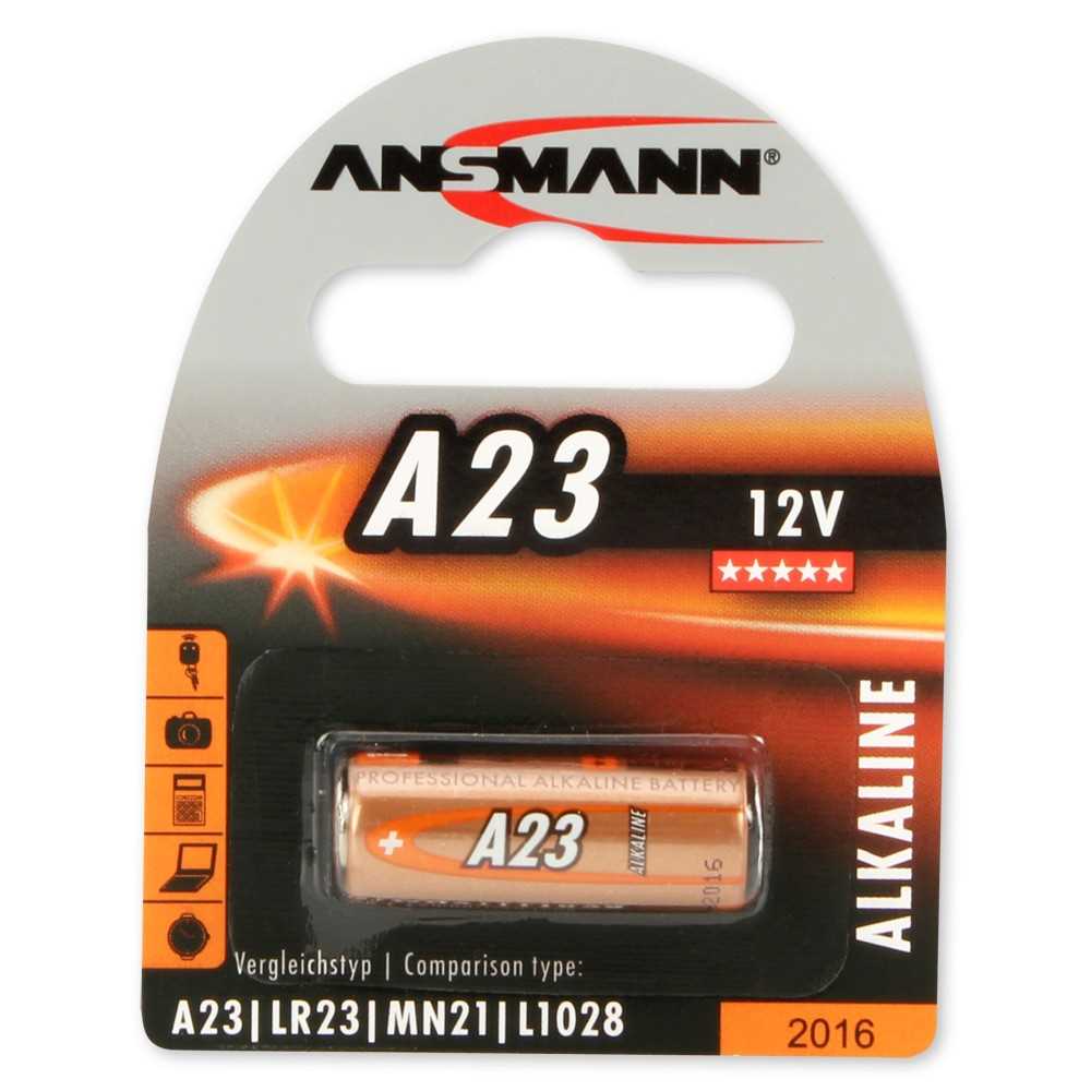 Ansmann A23 ersetzt MN21, V23GA
