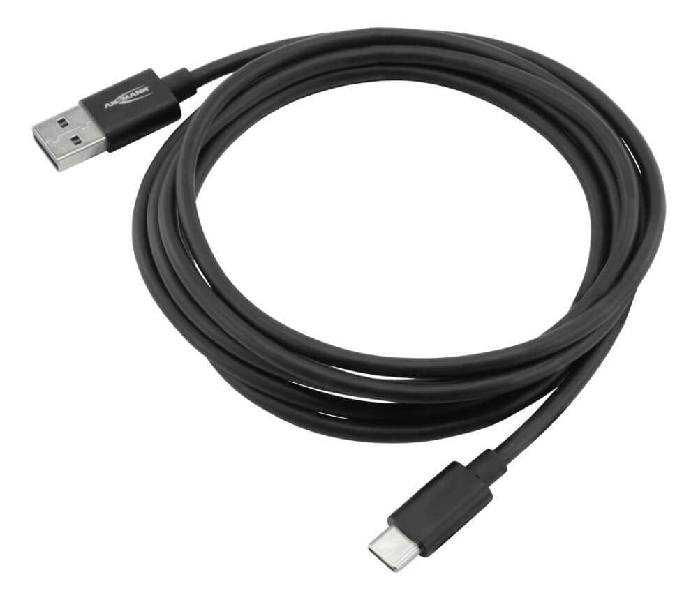 Bild von Ansmann Type-C USB Daten und Ladekabel 200 cm 1700-0081