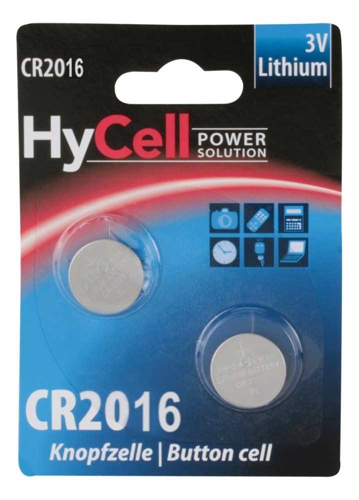 Zeige Details für Hycell CR2016 5020182 2er Blister Bild von Hycell CR2016 5020182 2er Blister