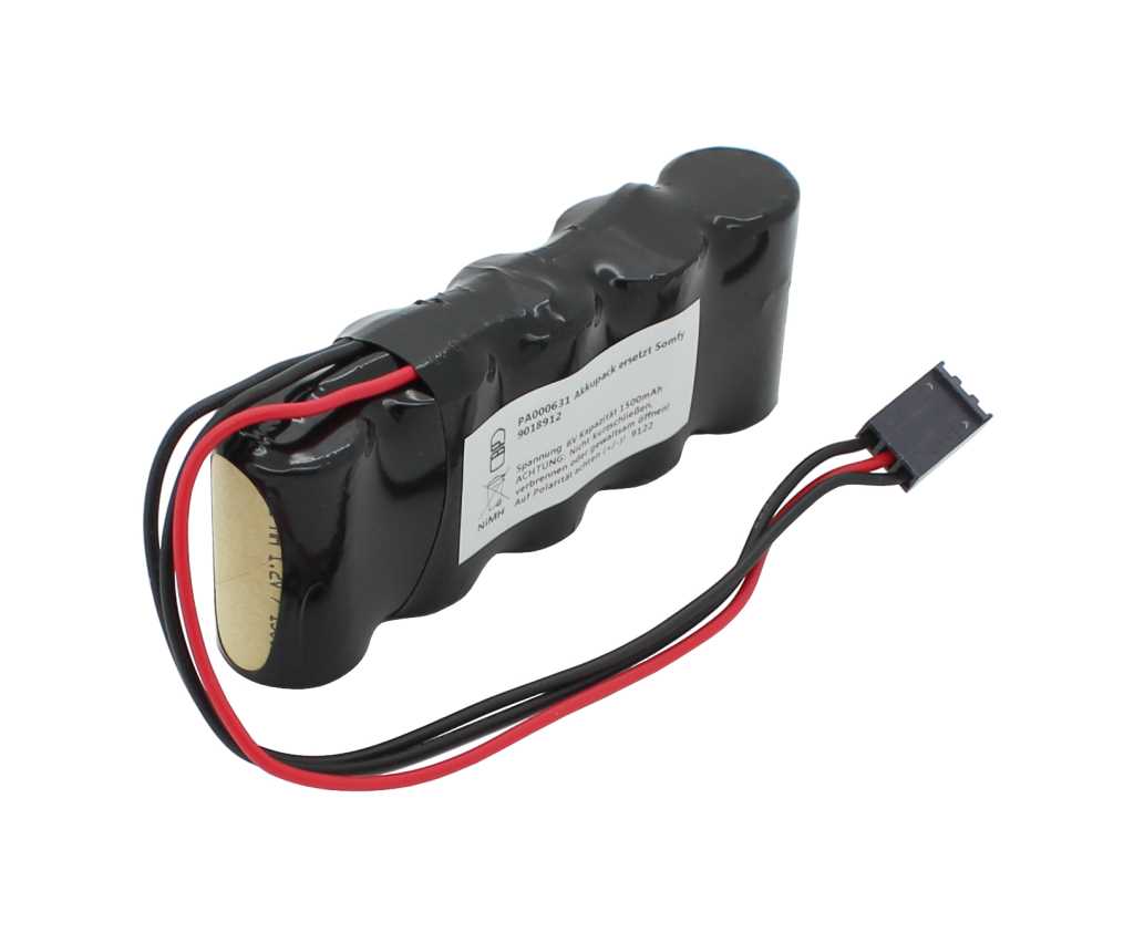 Bild von Akkupack NiMH 6,0V 1500mAh ersetzt Somfy 9018912