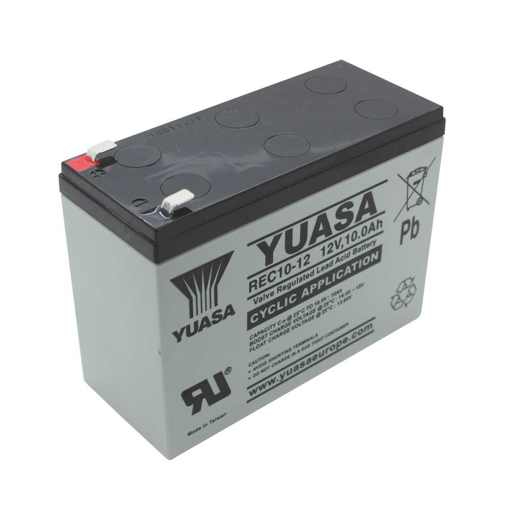 Bild von Yuasa REC10-12 12V 10Ah zyklenfest