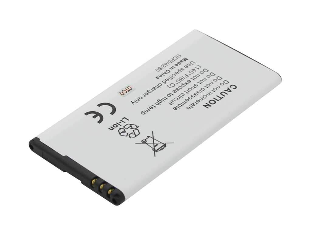 Bild von Handyakku LiIon 3,8V 1700mAh ersetzt Nokia 640