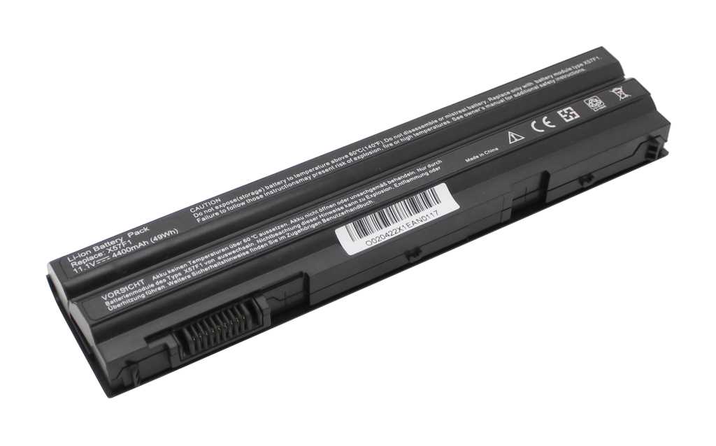 Bild von Laptopakku LiIon 11,1V 4400mAh ersetzt Dell 312-1163