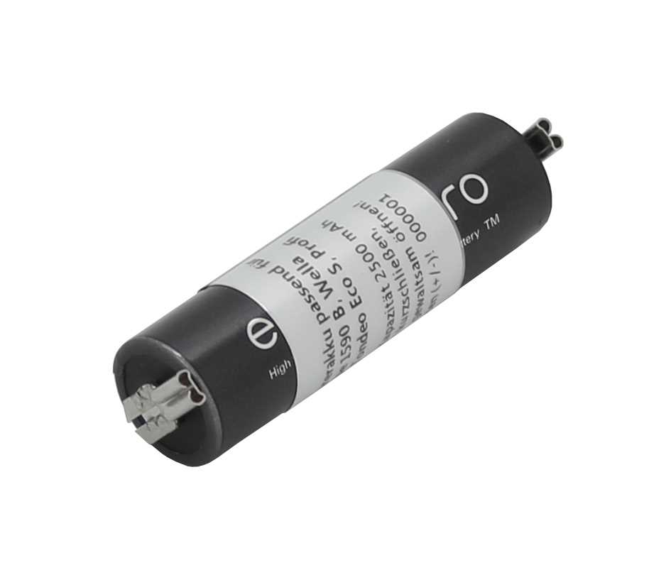 Bild von Rasiererakku NiMH 1,2V 2500mAh passend für bella ermila Type 1590 B