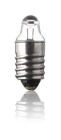 Glühbirne Spitzlinse E10 2,5V 0,3A günstig kaufen