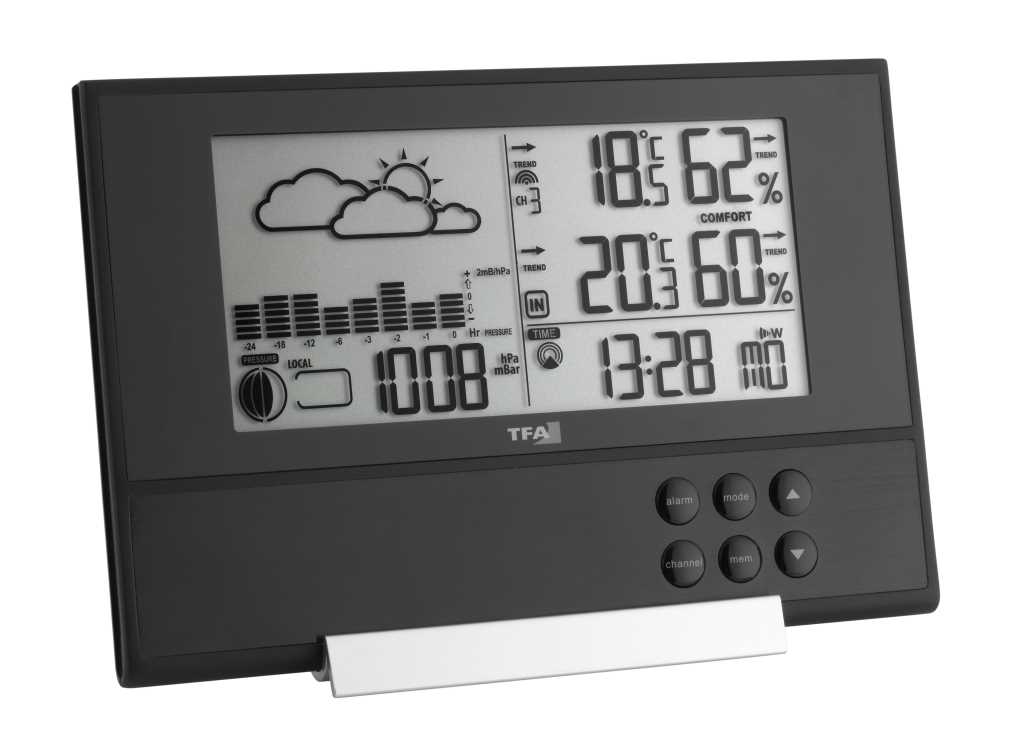 Bild von „Pure Plus” Funk-Wetterstation 35.1106