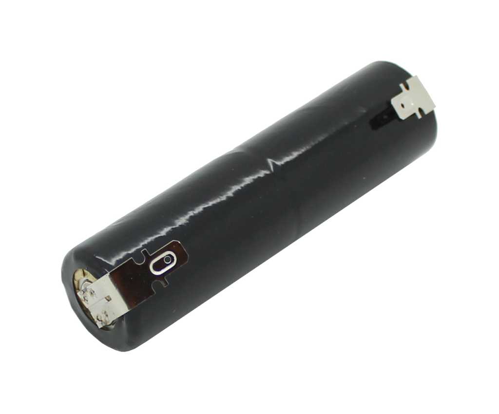 Bild von Akkupack NiMH 2,4V 3000mAh L1x2 Sub-C mit Faston-Anschlüssen passend für Kenwood FG150