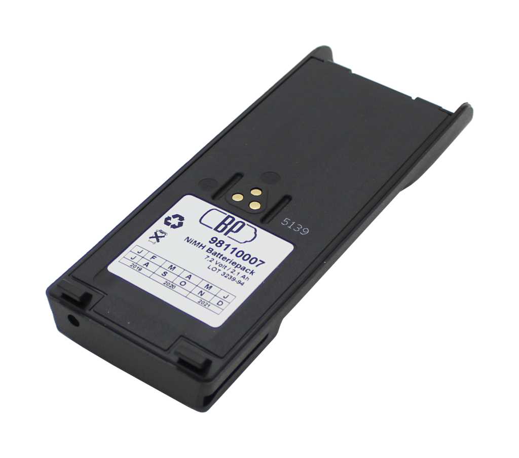 Bild von Funkakku NiMH 7,2V 2100mAh passend für Motorola GP900