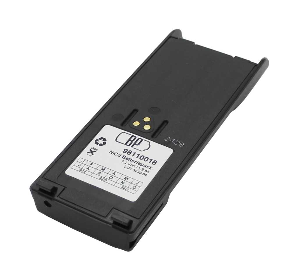 Bild von Funkakku NiCd 7,2V 1200mAh passend für Motorola GP900