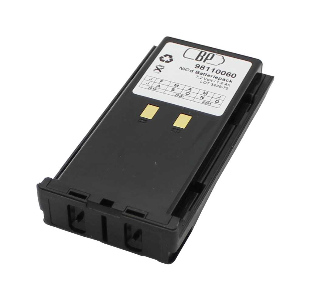 Bild von Funkakku NiCd 7,2V 1200mAh ersetzt Kenwood KNB-17A