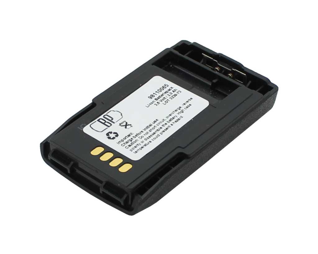 Bild von Funkakku LiIon 3,6V 2000mAh ersetzt Motorola FTN6574