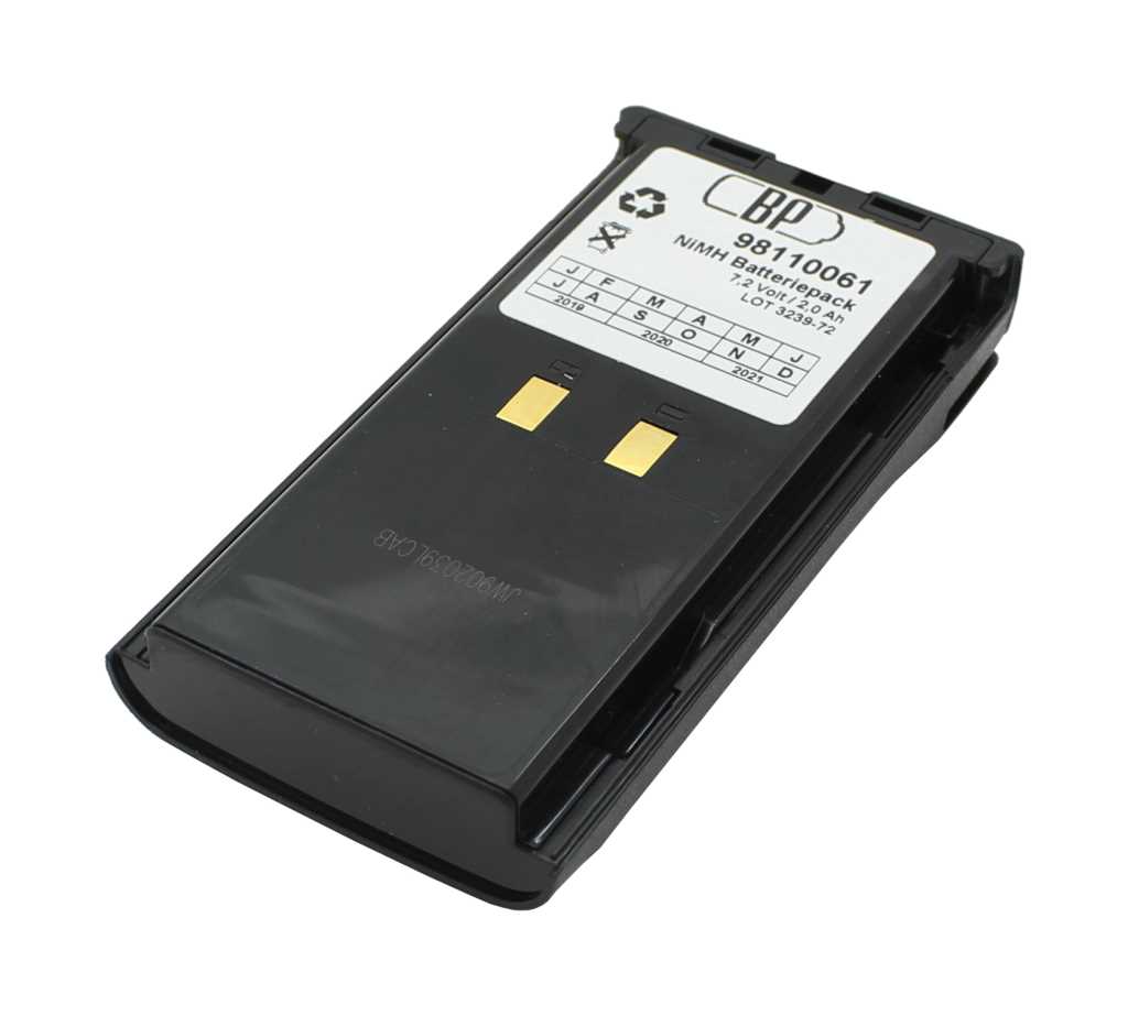 Bild von Funkakku NiMH 7,2V 2000mAh ersetzt Kenwood KNB-16A